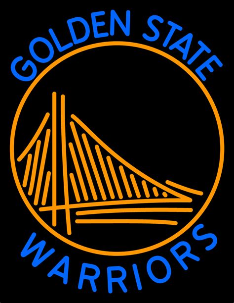 golden state warriors logo black background
